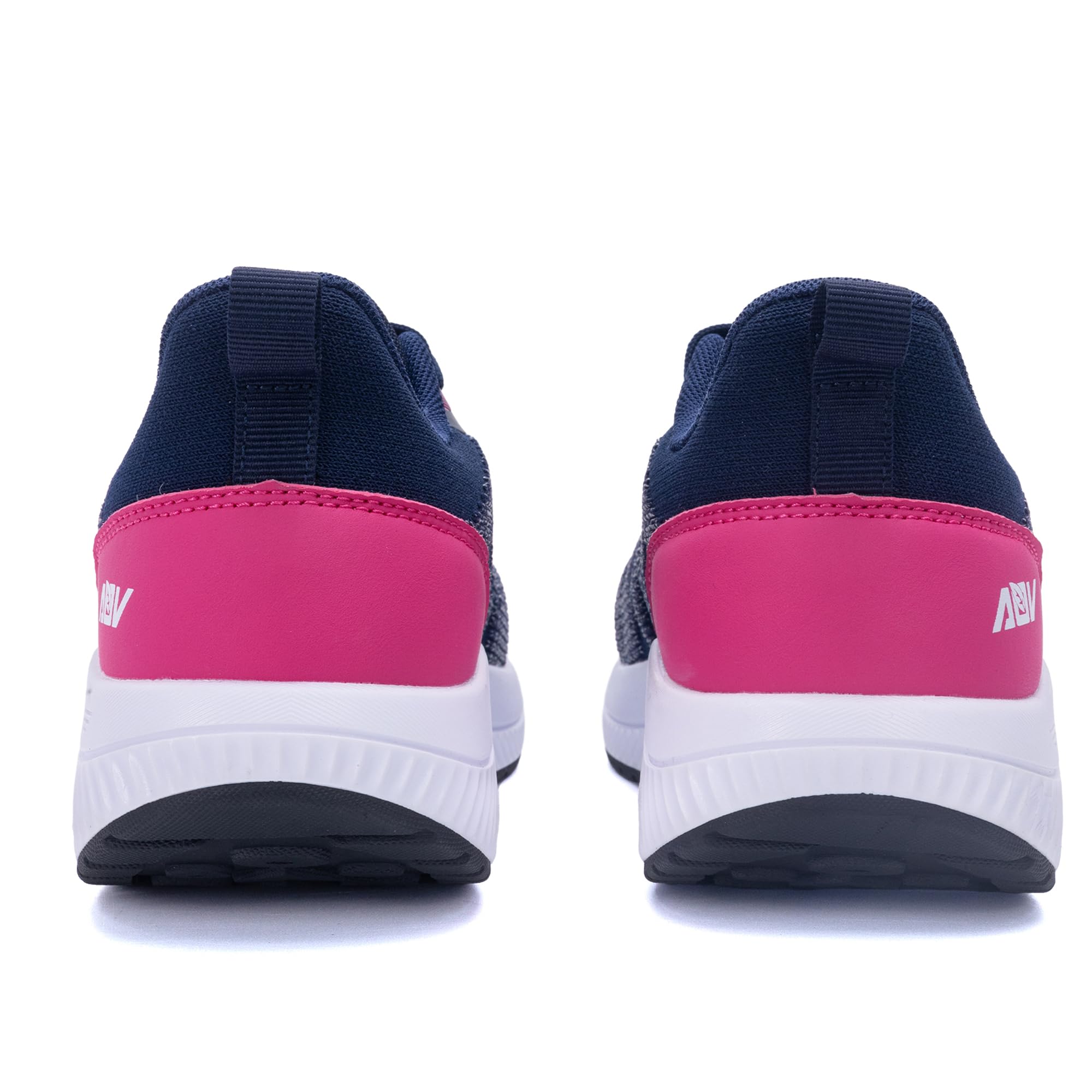 Quseek Zapatos ortopédicos para mujer, zapatos para caminar, cómodos, ligeros, transpirables, para fascitis plantar, pies planos EU35.5-42.5, rojo rosado, 40.5 EU