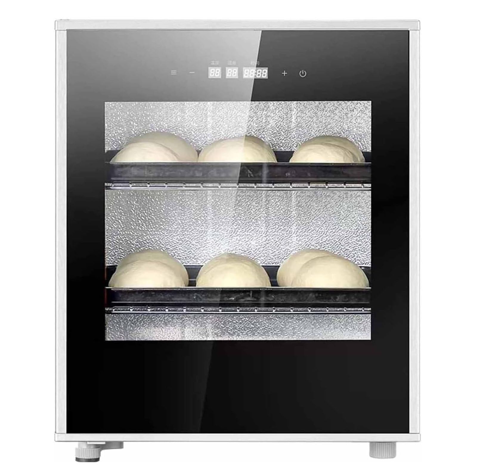 Proofer de masa eléctrica 40L con control de humedad, rango de temperatura de 20-50 ° C para el yogur de masa madre de pan.La Calefacción Precisa Garantiza Incluso La Fermentación.Electrodomésticos de