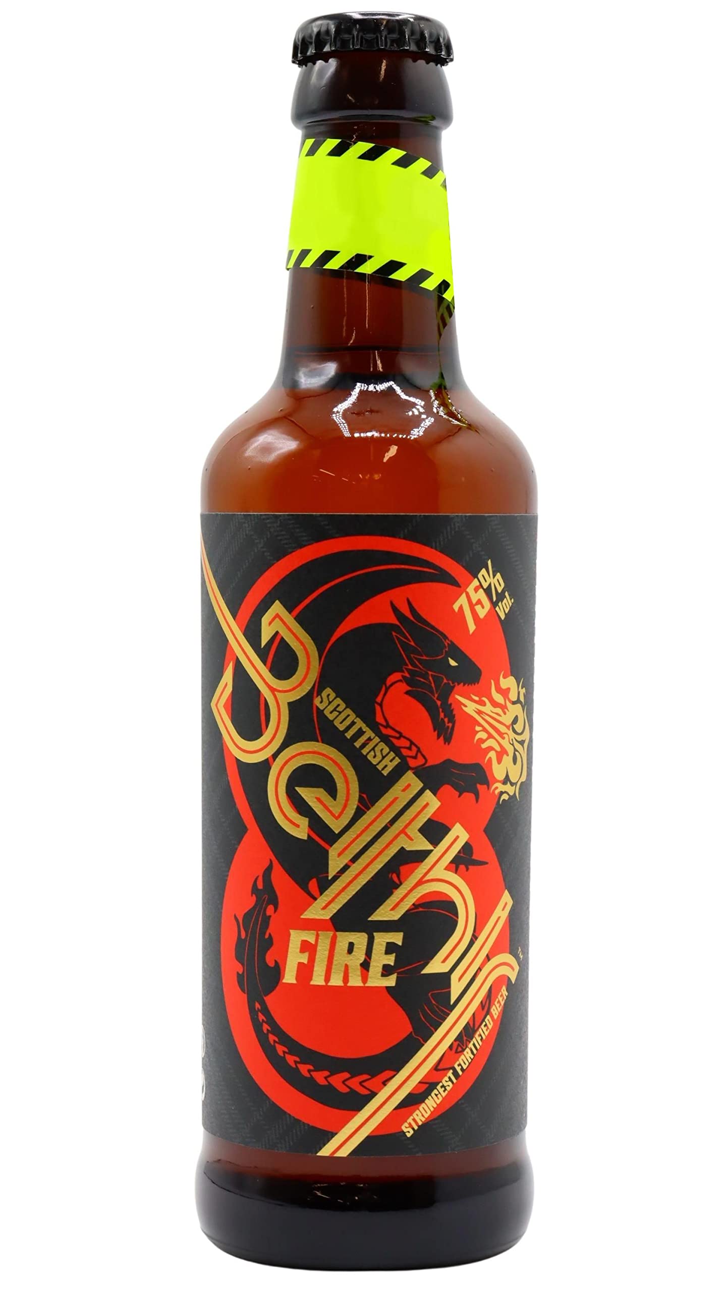 88 Brewery - Beithir Fire 75% ABV World's Strongest Beer 330ml 70% ABV