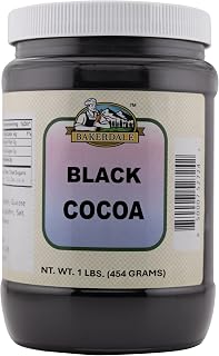 Bakerdale Black Cocoa Powder 1 lbs. reclosable container