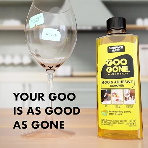 Miniatura 4 de Black Swan Distributors - Removedor de adhesivo Goo-Gone (8 onzas) y paño de limpieza de microfibra lavable (15 x 15 pulgadas), adhesivo seguro para