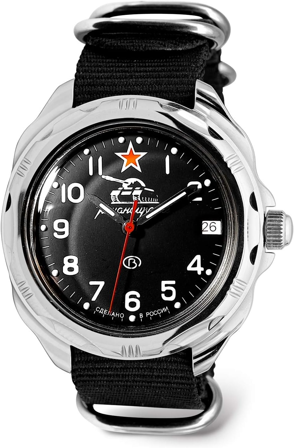 VOSTOK | Komandirskie Tank Commander Russian Military Mechanical Wrist Watch | 306 Series | Fashion | Business | Casual Men's Watches