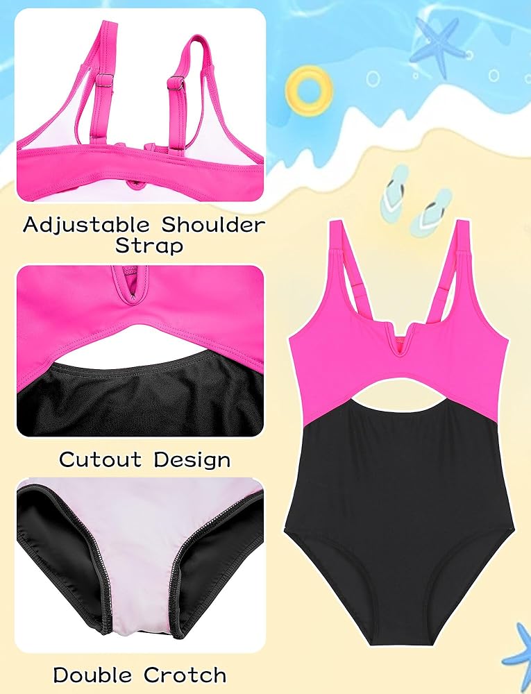 ★BALIBIKI☆SHOULDER COVER OPS SWIMSUIT Amazon.com: Happy Cherry Girls Bathing Suit One Piece