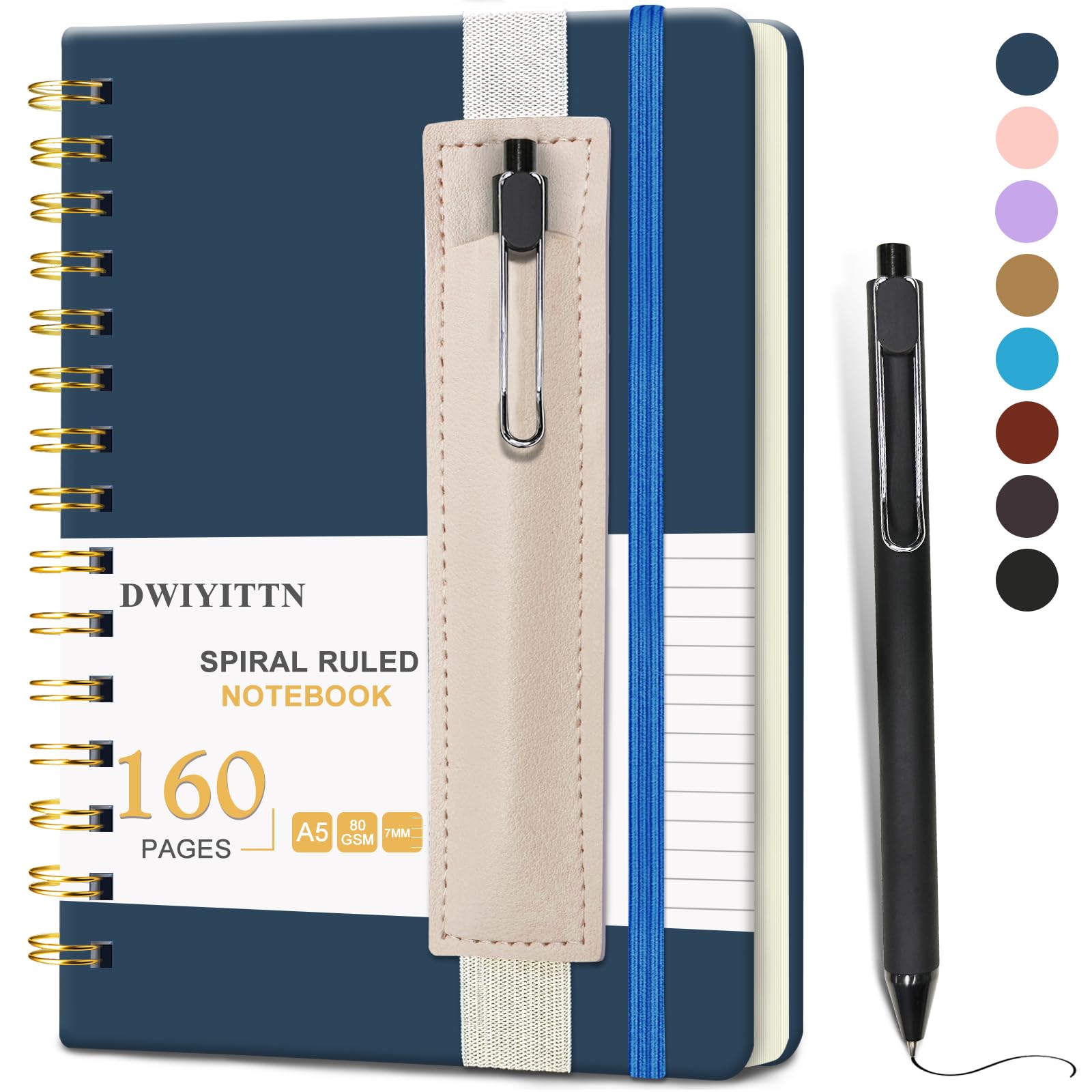 Notebook A - Notebook Foderato Con Divisore Rimovibile Per Note - Foto 14