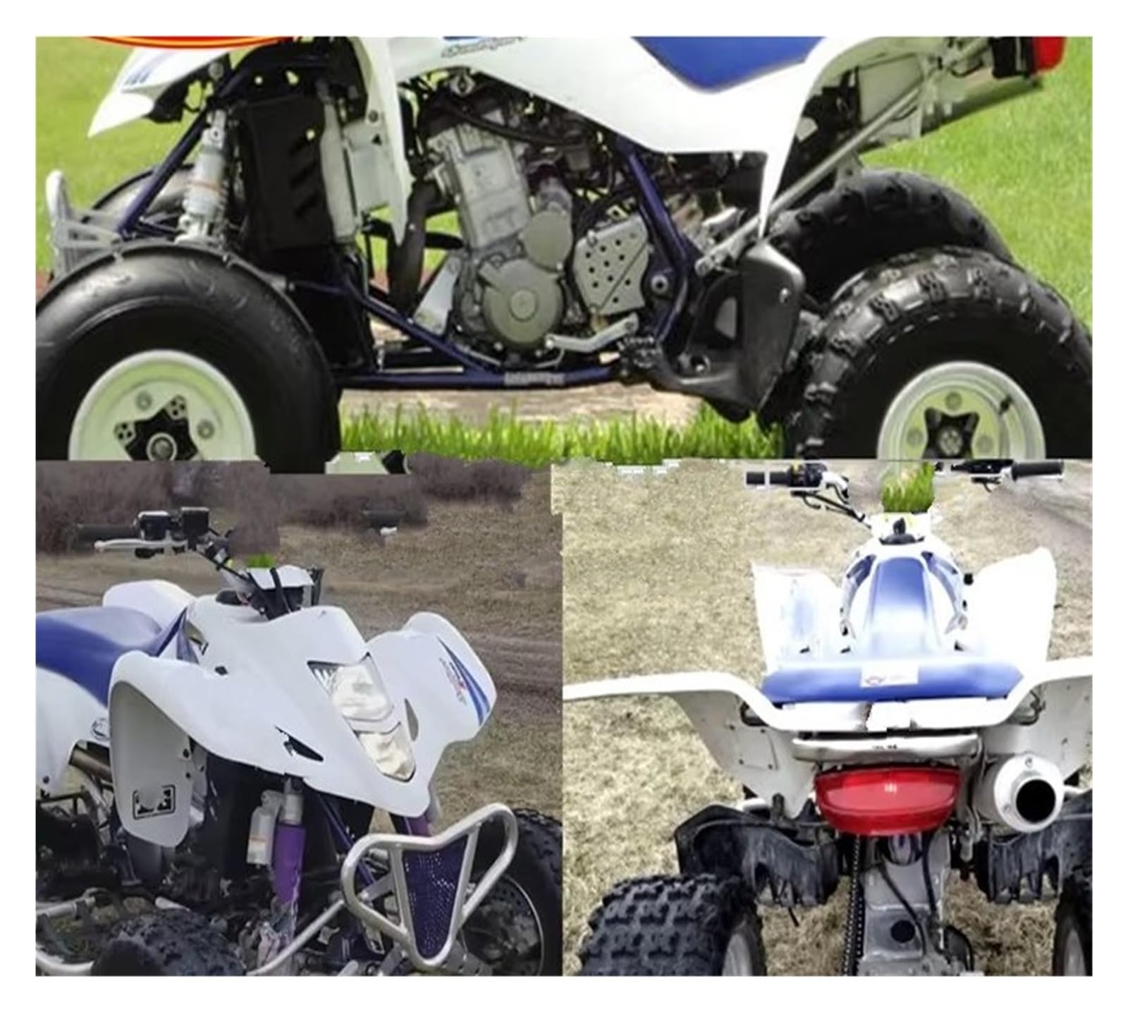 Luces Traseras Moto Para Suzuki Para LTZ400 Para LTZ250 Para LT-F LT-Z 250 400 ATV Quadsport Quadracer Faro Trasero Luz Freno luz trasera de motocicleta(Tail light)
