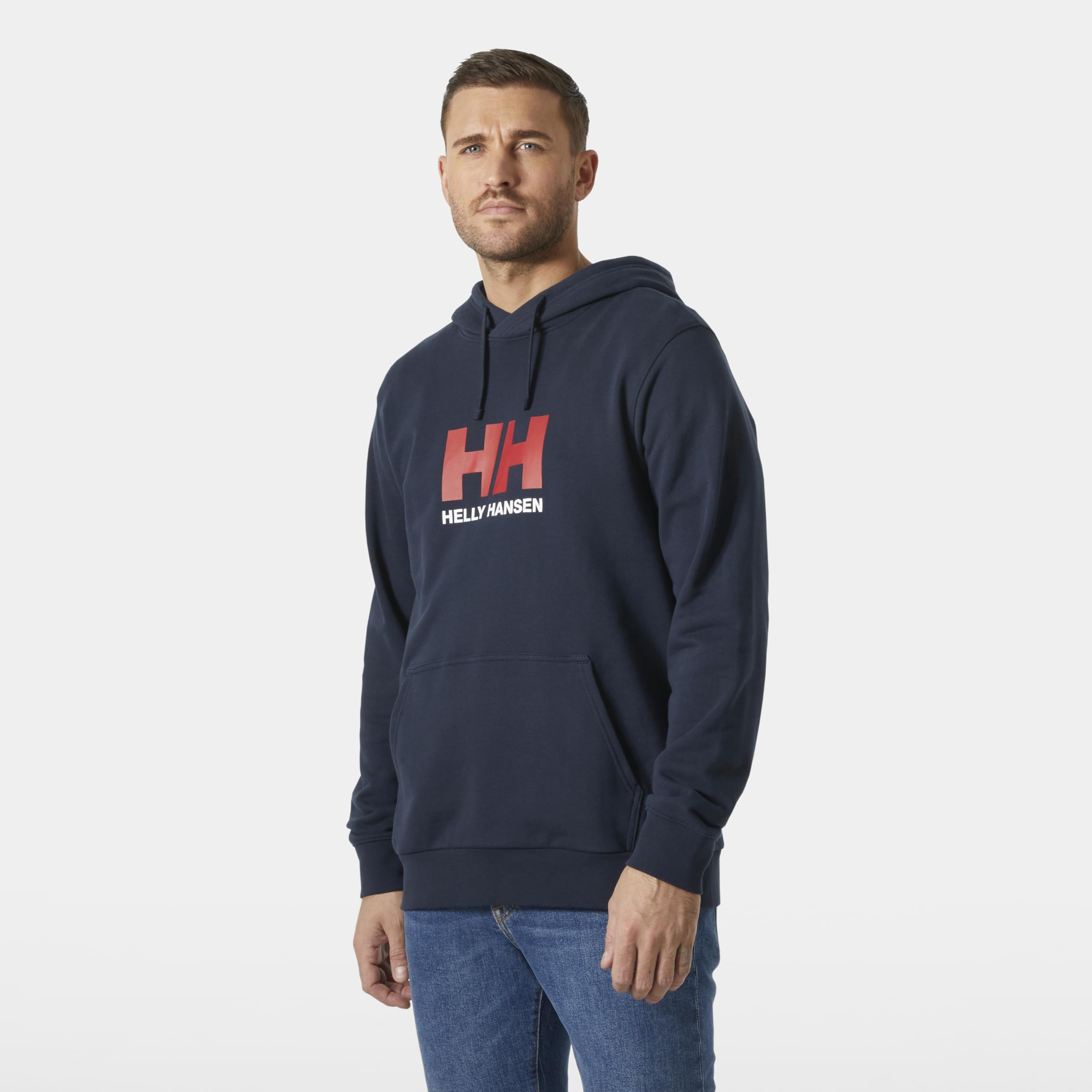 Helly Hansen HH Logo Hoodie Felpa con Cappuccio Uomo (Pacco da 1)