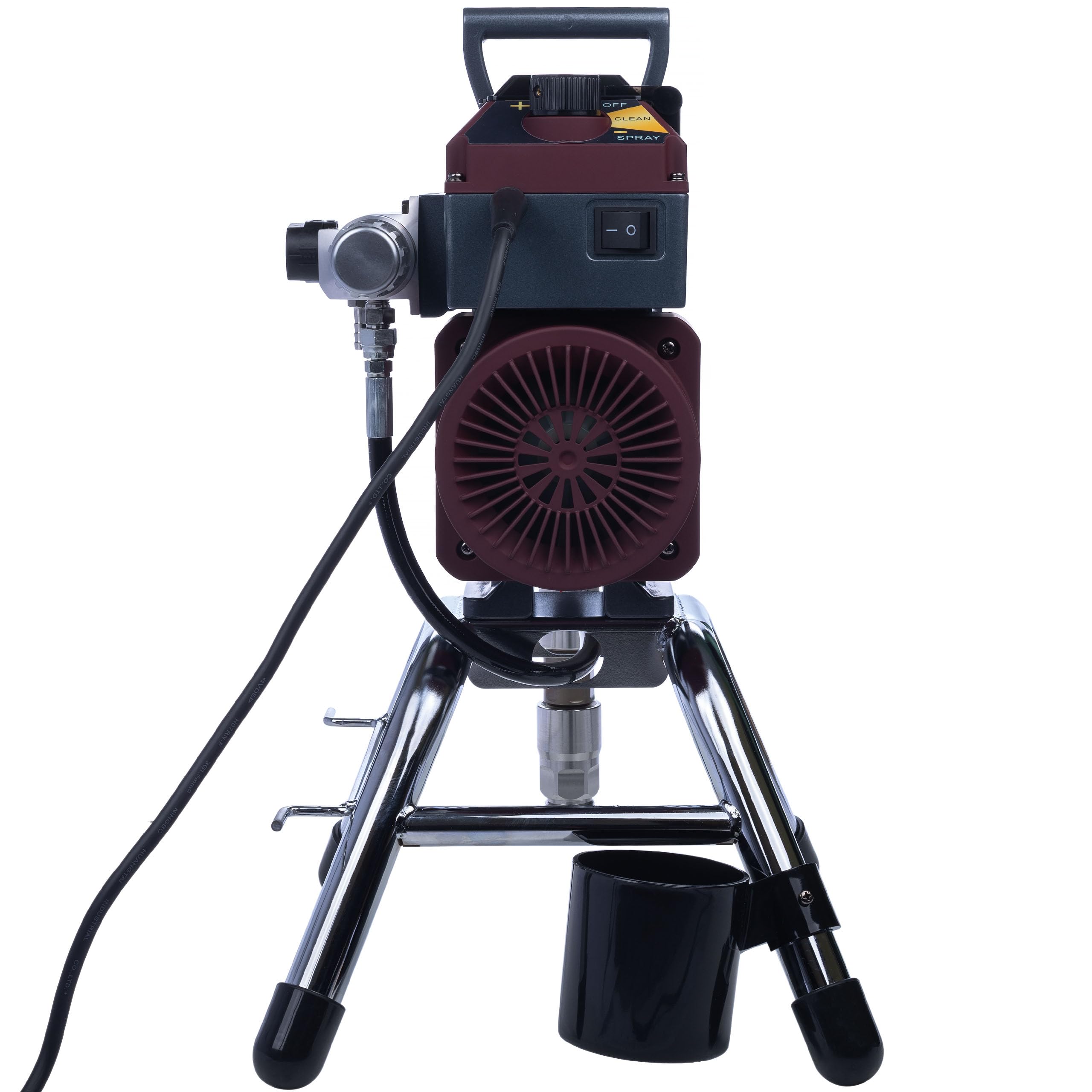 Zenthril Charlie HyperElite - Airless stacja lakiernicza 2500W, 25MPa, 3,5 l/min, dysza 0,031" | Bezszczotkowy silnik, ekran LCD, Voice Assist | Do farb wewnętrznych/zewnętrznych
