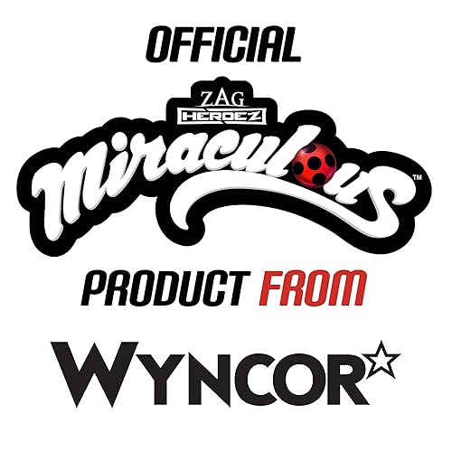 Miniatura 9 de Miraculous Ladybug, 10 en 1 Marinette Kids Makeup Set con esmalte de uñas, lápiz labial, paleta de polvo prensado, brillo de labios, tiza para el