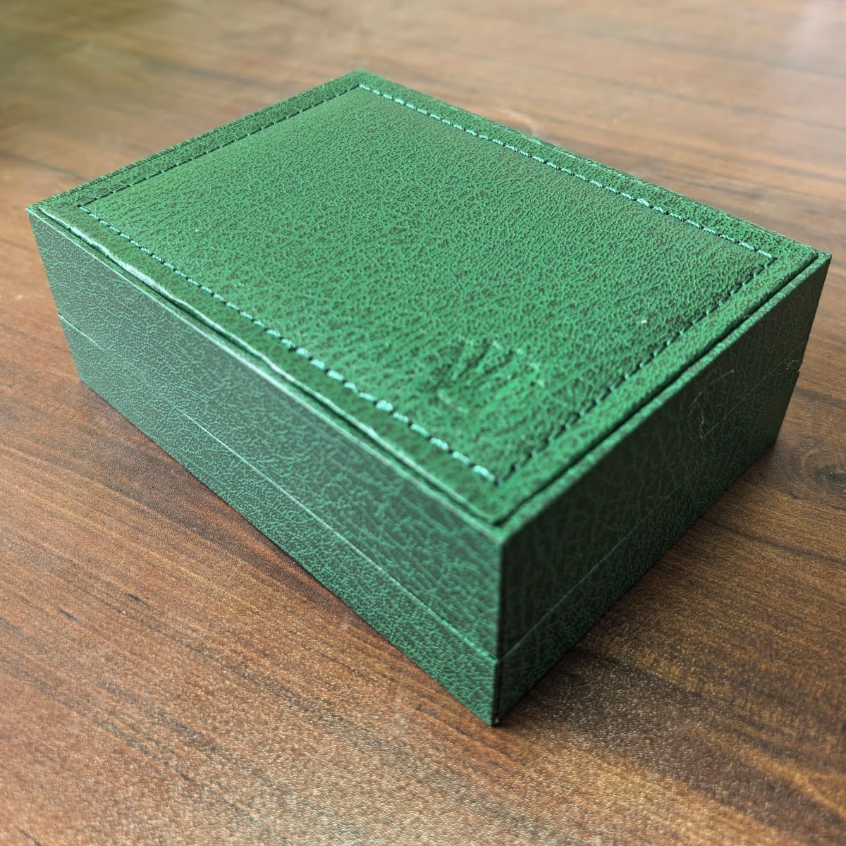 Scatola Display Verde - Custodia Orologio Singola Pelle, Organizer Legno con Cuscino Protezione per Rolex Cosmograph Daytona