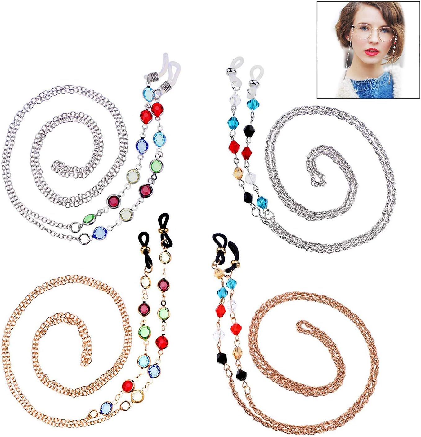 cordino per occhiali da vista per donne