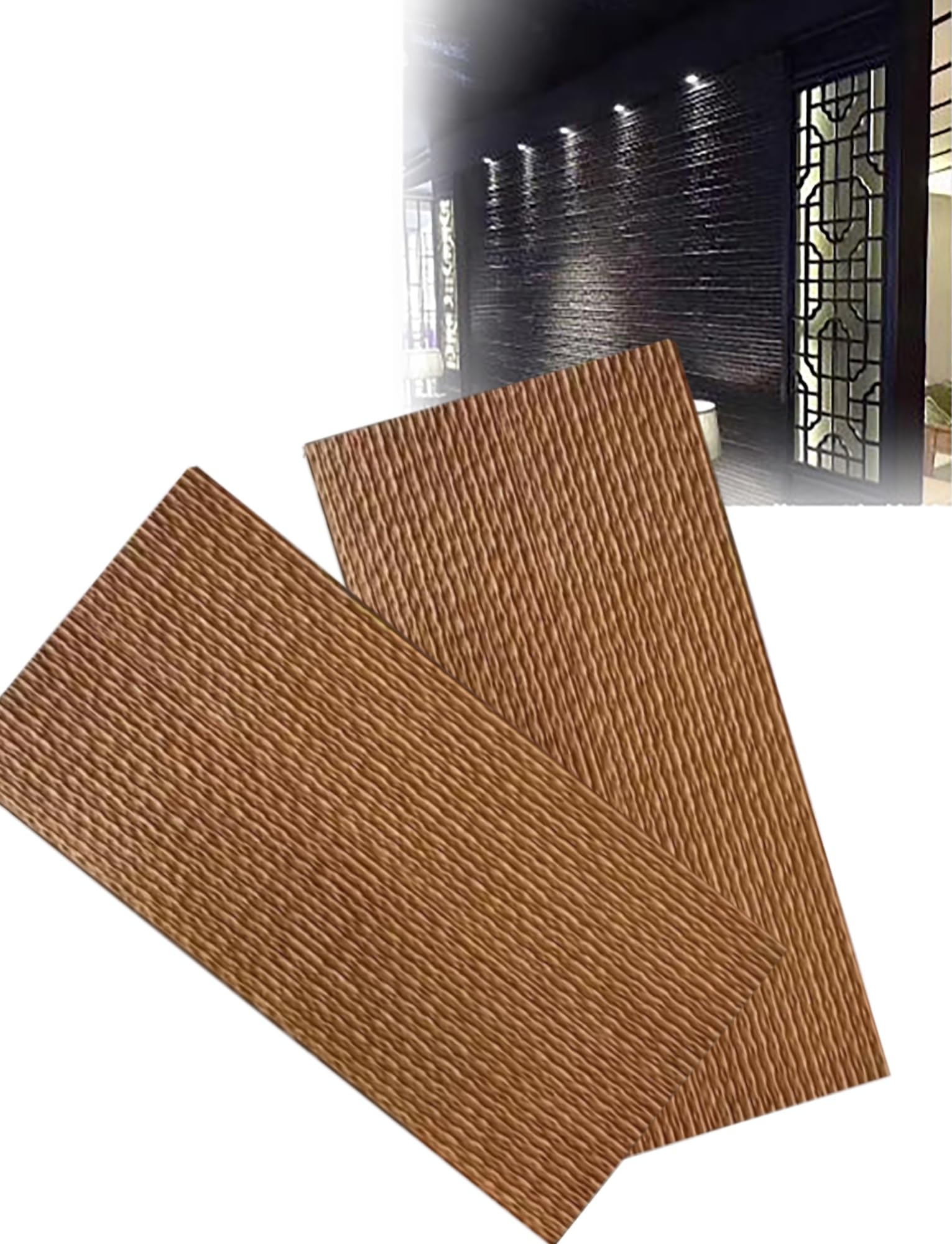 Pannelli decorativi da parete – Rivestimento rimovibile in PU per decorazione da parete interna, ideale per la casa e l'ufficio