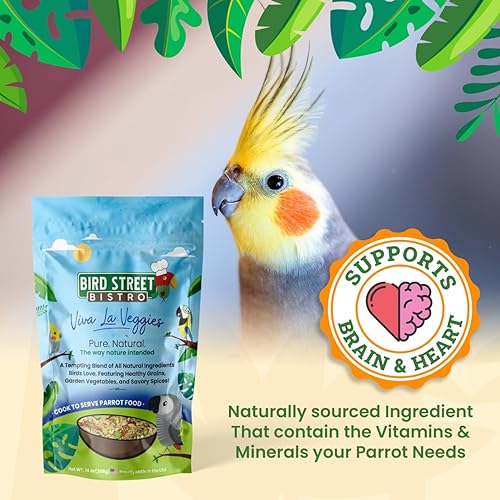 Miniatura 4 de Comida para loros  Comida para periquitos  Comida para cacatúas  Comida para aves  Cocina en 3-15 minutos con granos naturales y orgánicos