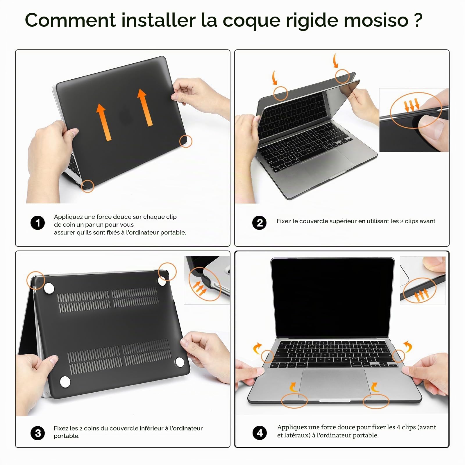 MOSISO Coque Compatible avec MacBook Air 13 Pouces M5 M4 M3 M2 2026-2022 | Étui Rigide&Puffy Sac Transport&Clavier&Cache Webcam&Film D'écran,Pour A3449 A3240 A3113 A2681,Sable