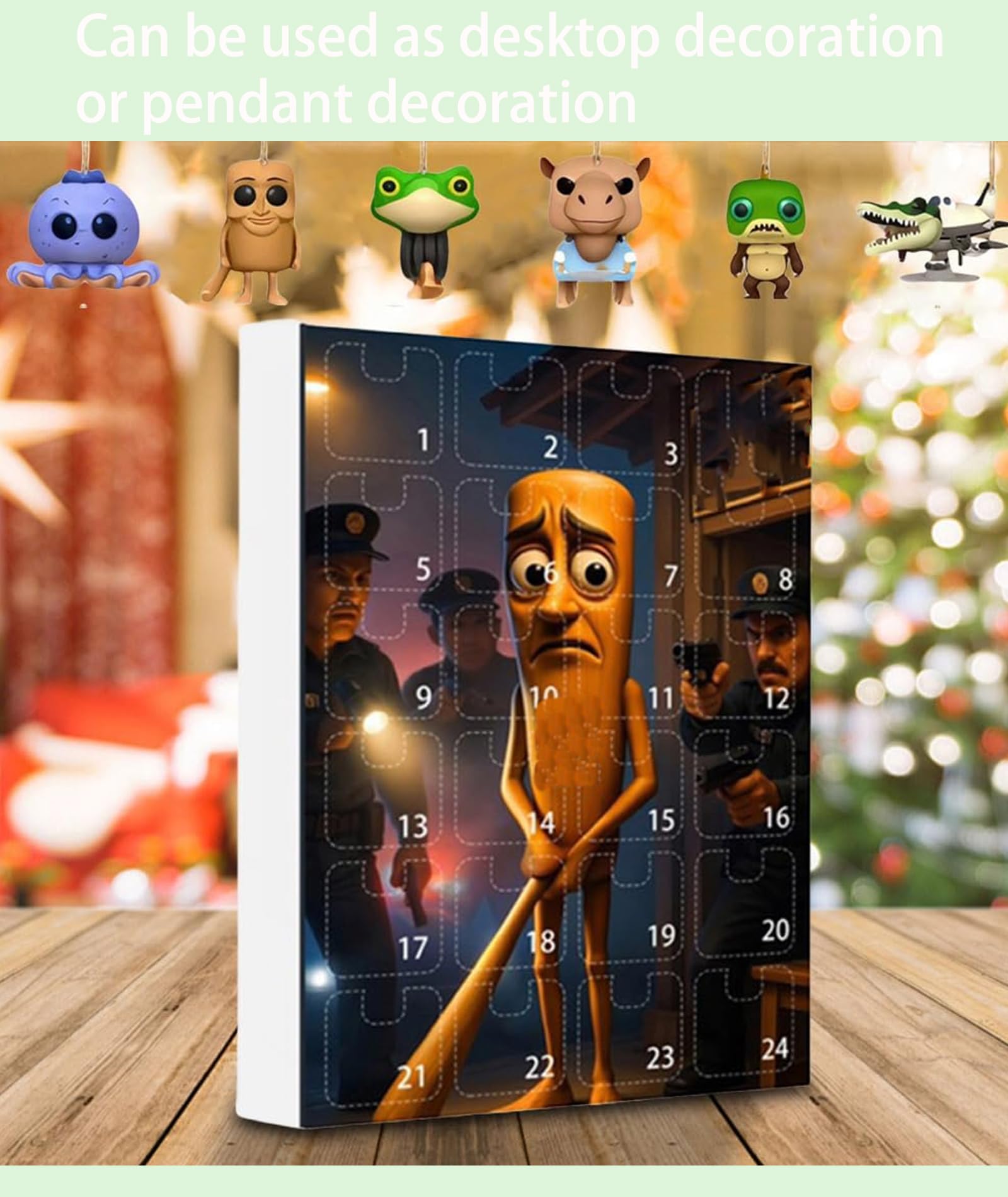 24 Pcs Tralalero Tralala Blind Box, Brainrot, Tung Tung Tung Sahur Toy, 24 Different Images and Unique Pendants as Gifts,Suitable for Sharing Happiness on Birthdays Holidays or Special Occasion - Image 5 thumbnail