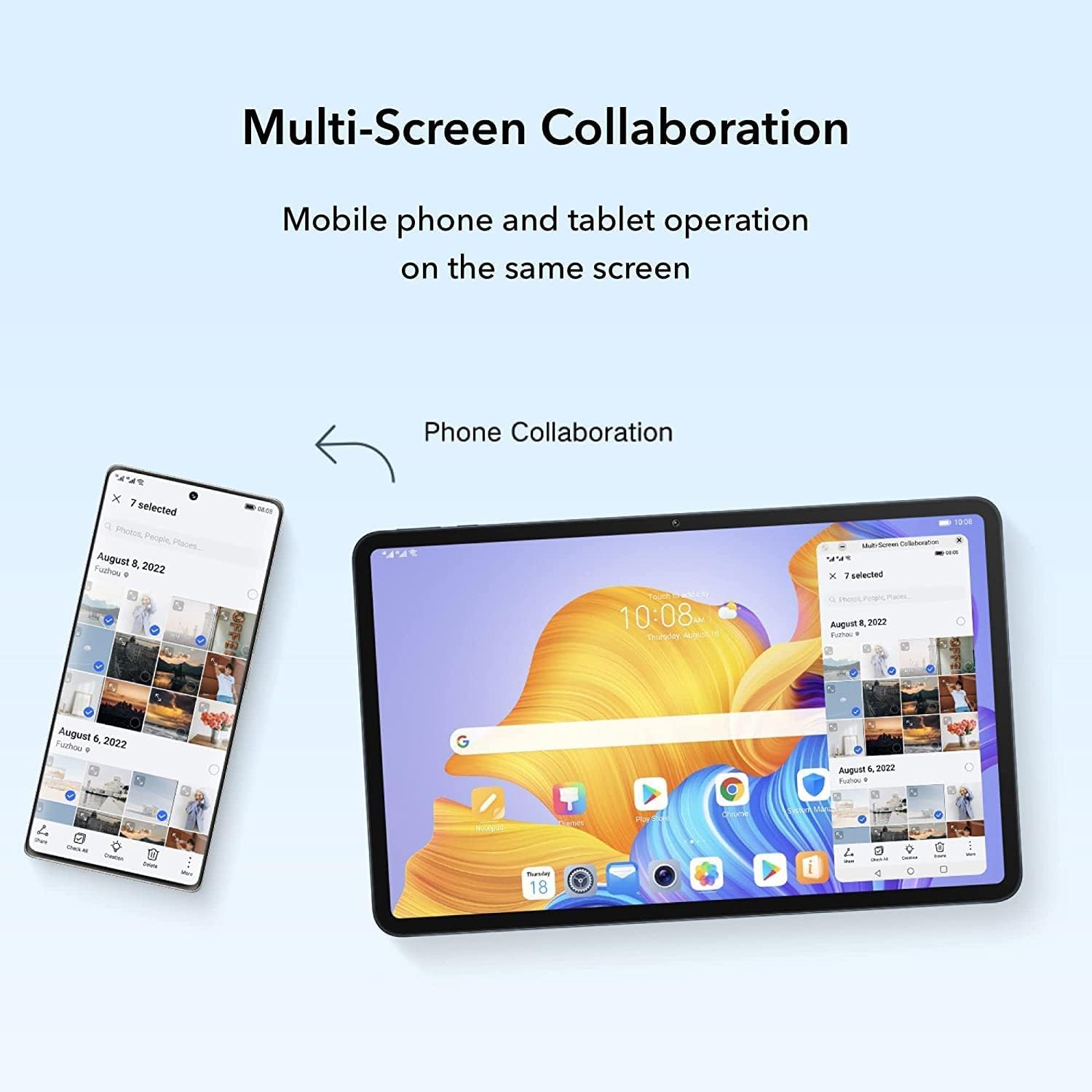 Honor Pad 8 Tablet PC Android da 12 pollici 6GB RAM 128GB ROM 2K FullView,8 Altoparlanti,7250 mAh,Wi-Fi,Bluetooth,Blue Hour Honor Pad 8 Tablet PC Android da 12 pollici 6GB RAM 128GB ROM 2K FullView,8 Altoparlanti,7250 mAh,Wi-Fi,Bluetooth,Blue Hour