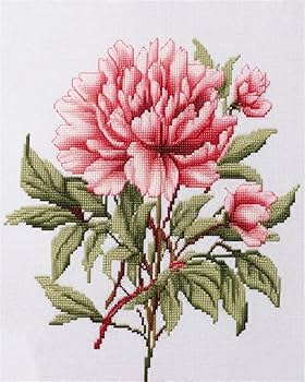 新品　ハンドメイド　クロスステッチ　完成品　大判　14ct　【バリの花市】 Amazon | オリムパス製絲 クロスステッチキット &Botanical