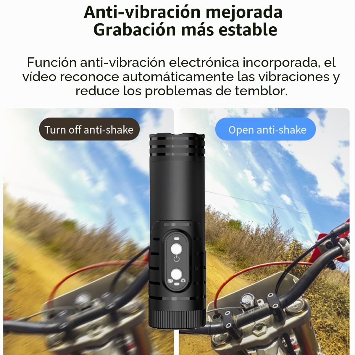 cámara para rifle de caza, cámara de video shotgun para grabaciones en arcilla y caza bicicleta moto deporte DV