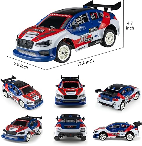 Miniatura 7 de Coche de control remoto a escala 116 RC Racing Drift Car 30+MPH 4X4 Off-Road Truck RC Coches de alta velocidad RC Buggy Vehículo eléctrico a escala