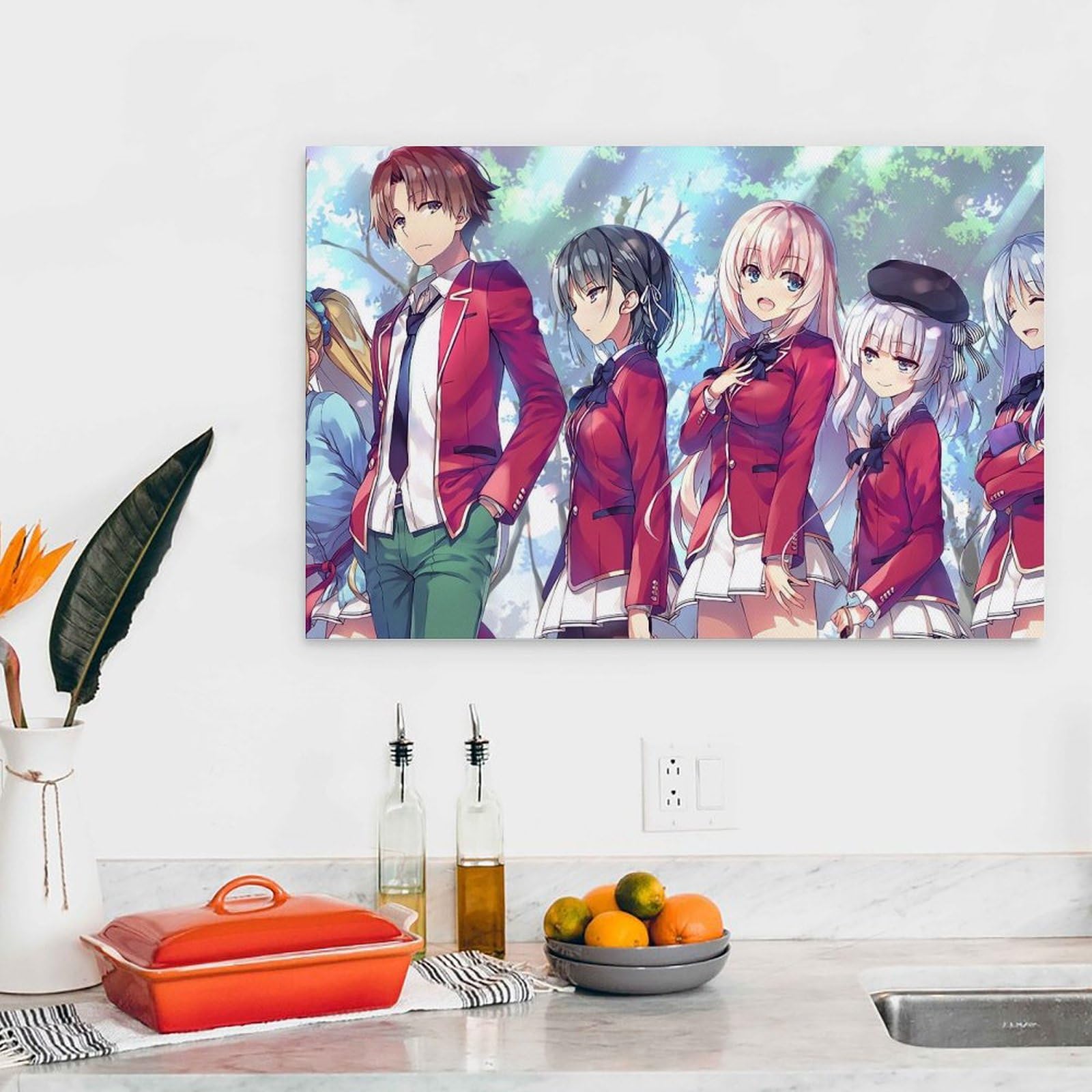 MADOMMED Kiyotaka Ayanokoji Anime Poster Decorative Painting