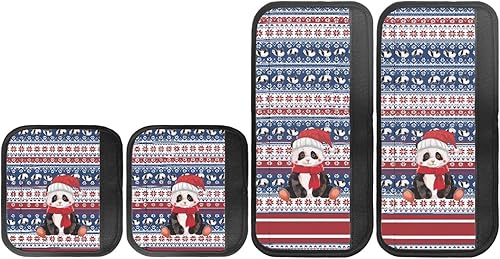 Miniatura 150 de Juego de 4 fundas protectoras de repuesto para manija de puerta de refrigerador con temática de té de la tarde para microondas, horno, refrigerador