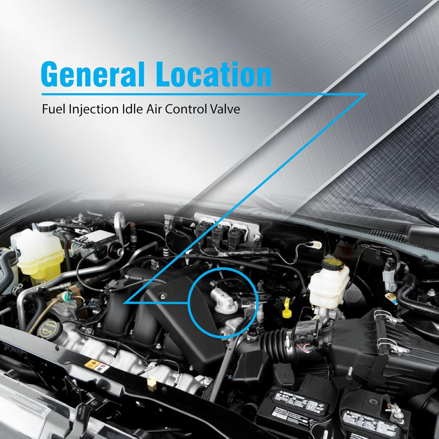 Fuel Injection Idle Air Control Valve Compatible with CR-V 1997 1998 1999 2000 2001 36450P0D004