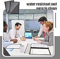 Vista 6 de Teling 24 portadas de informes con sujetadores de 3 puntas, carpetas de presentación frontal transparentes, vista de marco, carpeta de informes