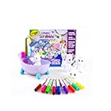 Crayola Scribble Scrubbie Peculiar Pets, Washable Pet Grooming Toy Set for Kids, DIY Toddler Arts & Crafts, Gifts for Girls & Boys, Ages 3+