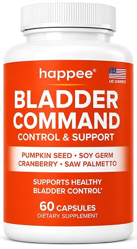 Happee Bladder Control Supplement Women & Men - Daily Bladder