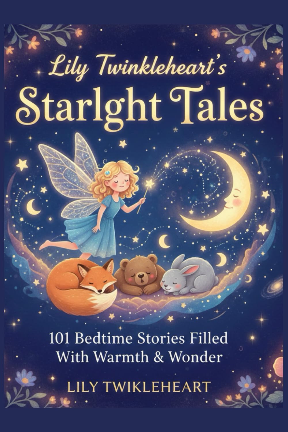 LILY TWINKLEHEART’s STARLIGHT TALES: 101 Five-Minute Magical Bedtime Stories with Life Lessons for Children