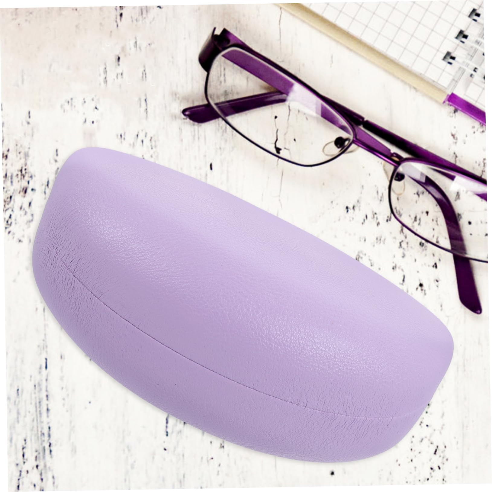FRCOLOR Estuche Para Gafas De Sol Estuche Para Anteojos Estuche De Gafas Duro Gafas Sol Oculos De Sol Titular De La Caja De Anteojos Caso De Cristal De Ojo Hoja De Hierro