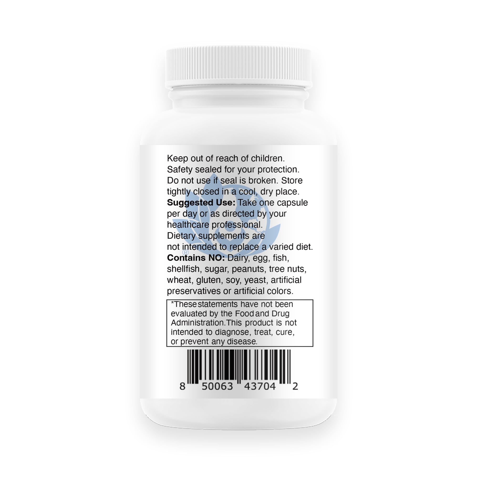 Vitamin B6 Complex B9 Folate & Vitamin B12-100 Capsules — Amazon image 7