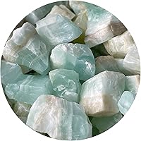 Vista 11 de Piedras naturales ásperas de calcita al por mayor, cristales crudos a granel para decoración, pulir, pulir, rocas fuentes, Wicca y reiki