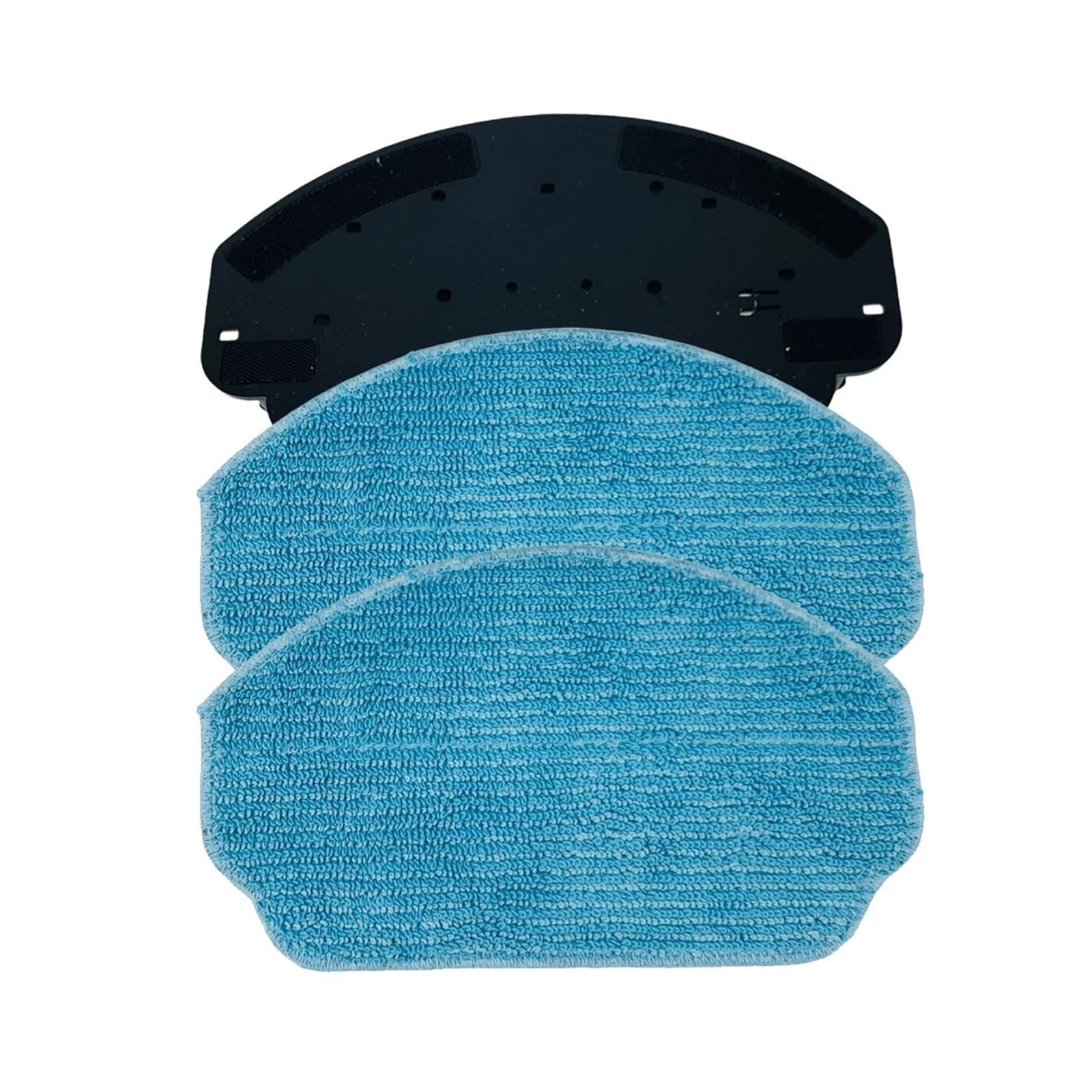 XYMURVVD Mop Bracket Mop Pads Kit, Compatible For Conga，M10, Compatible For UMMUND，BR151 Robot Vacuum Cleaner Mop Cloth Frame Board Rag Parts Kit(1 MOP BRACKET 2 RAG)