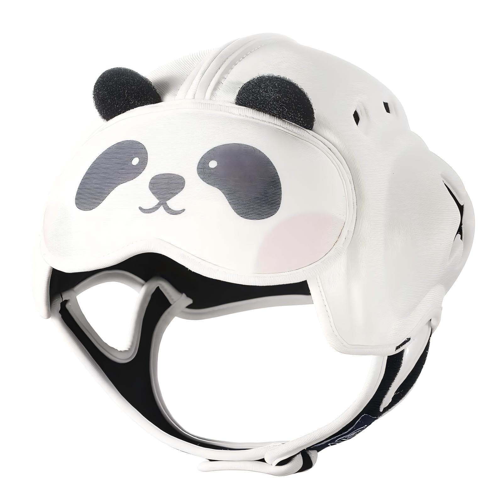 Photo 1 of Baby Safety Helmet, Breathable Baby Head Protector for Crawling and Walking, Infant Soft Helmet, Anti-Collision, Ultra-Lightweight, Expandable and Adjustable Age 6m-24m (Raccoon-Brown)