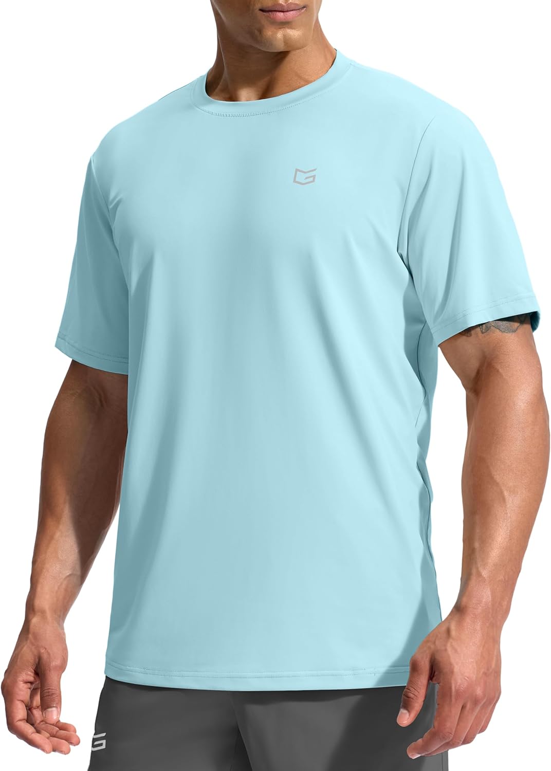 G GRADUAL Mens Sun Protection Swim Shirt
