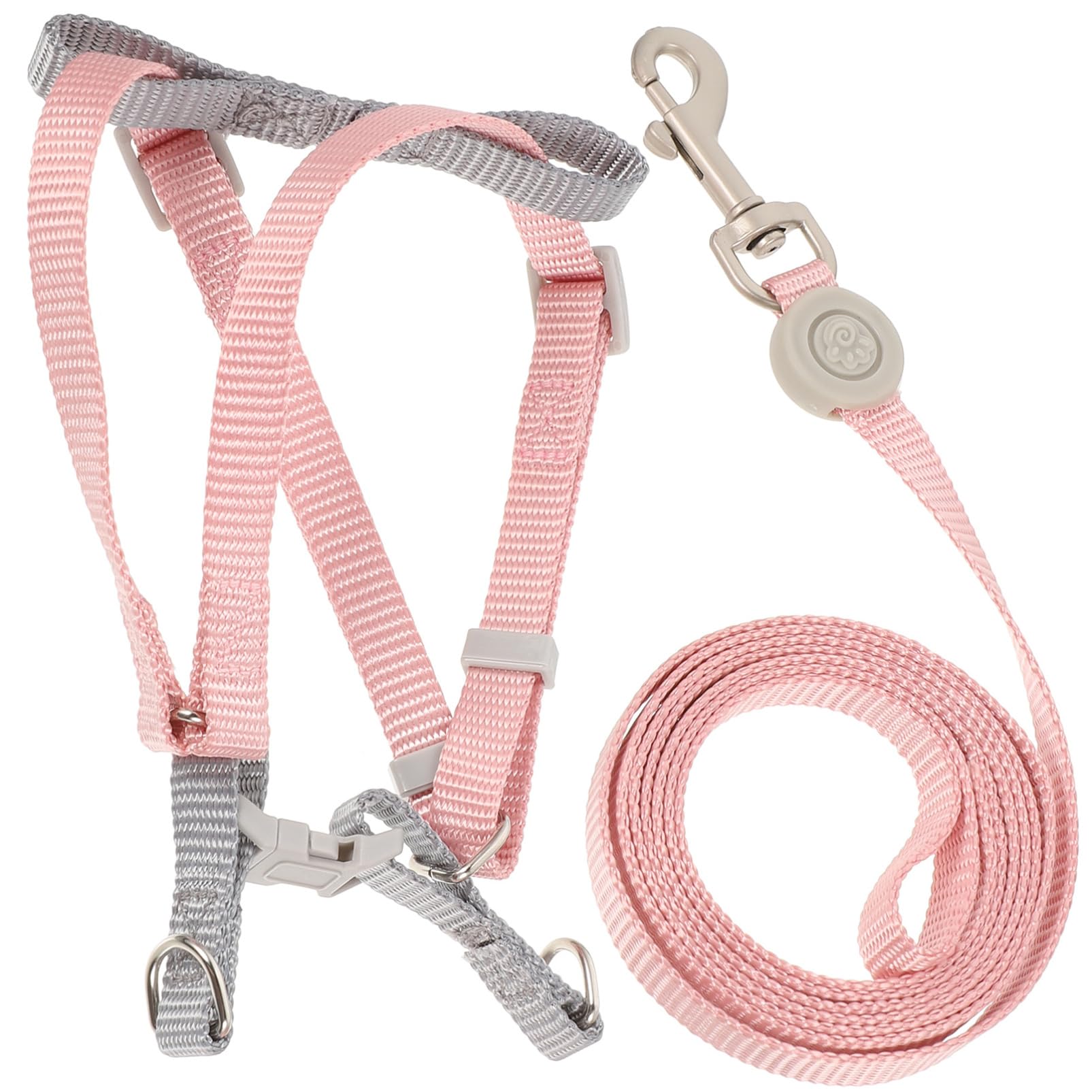 BELLIFFY 1 Set Cat Harness and Leash Set for Kittens Lightweight Escape Design for Outdoor Walking Compact for Easy Carrying