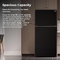 Vista 3 de Kenmore 30 in. 18.1 cu. ft. Capacity Refrigerator/Freezer with Adjustable Glass Shelving, Humidity Control Crispers, Ice Maker, ENERGY STAR