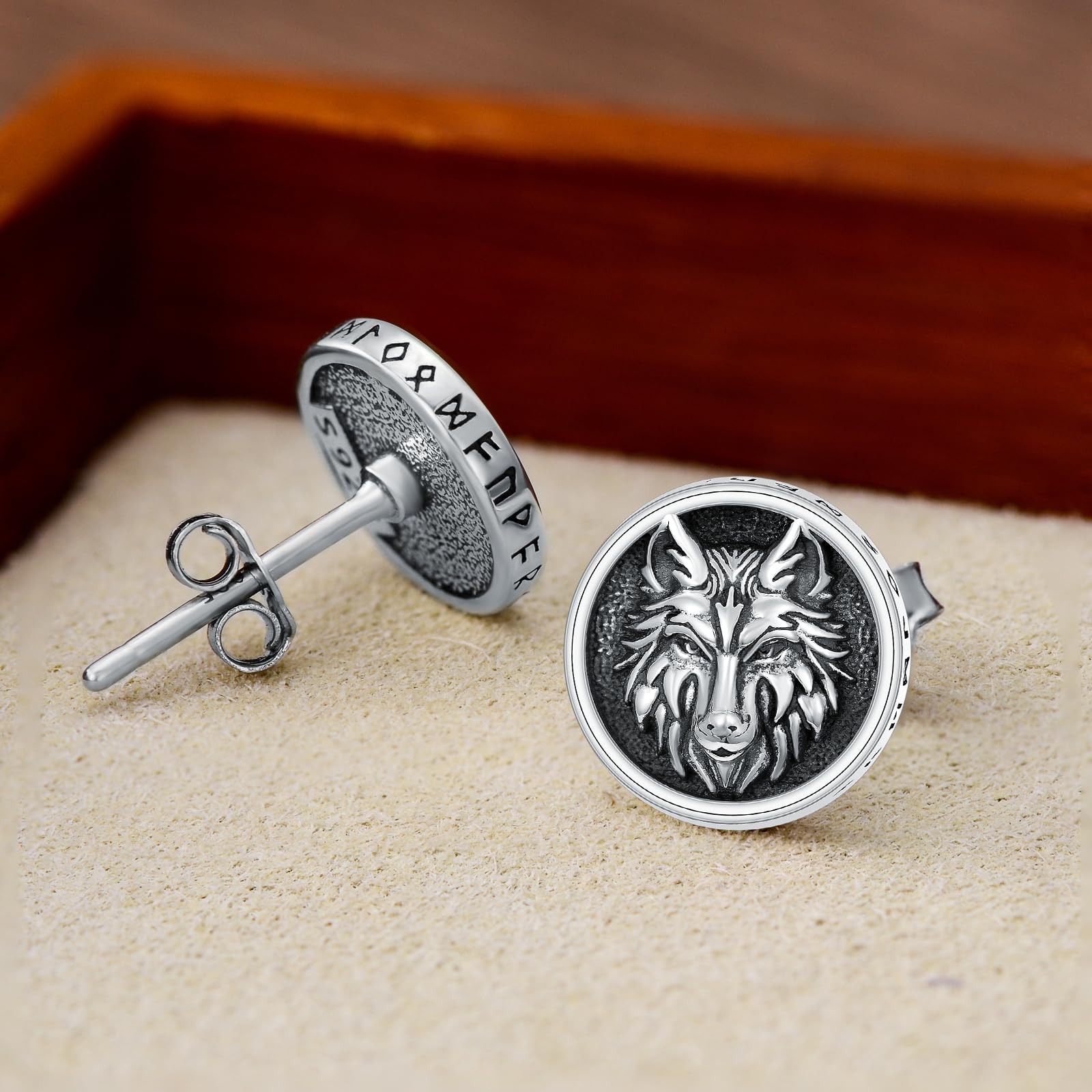 Kuh/Kaninchen/Tiger Ohrringe 925 Sterlingsilber Katze/Waschbär Ohrringe Tier Schmuck Muttertagsgeschenke für Damen