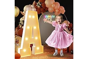 3FT Marquee Light Up Letter A for Birthday Backdrop Decor