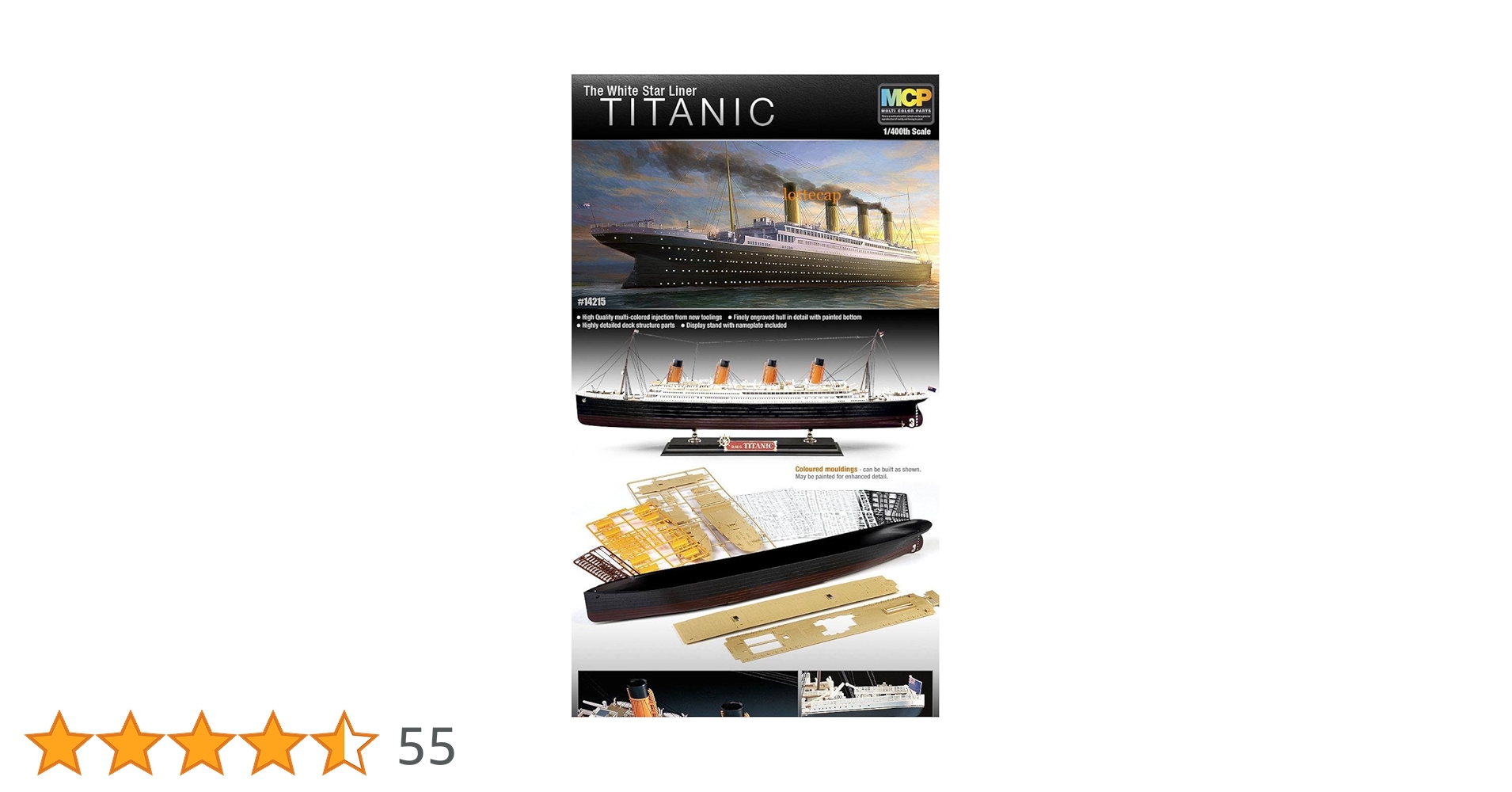 (未使用･未開封品)　GSIクレオス ACADEMY 1/400 タイタニック マルチカラーパーツ AM14215 p1m72rm Amazon | GSIクレオス ACADEMY 1/400 タイタニック マルチカラー