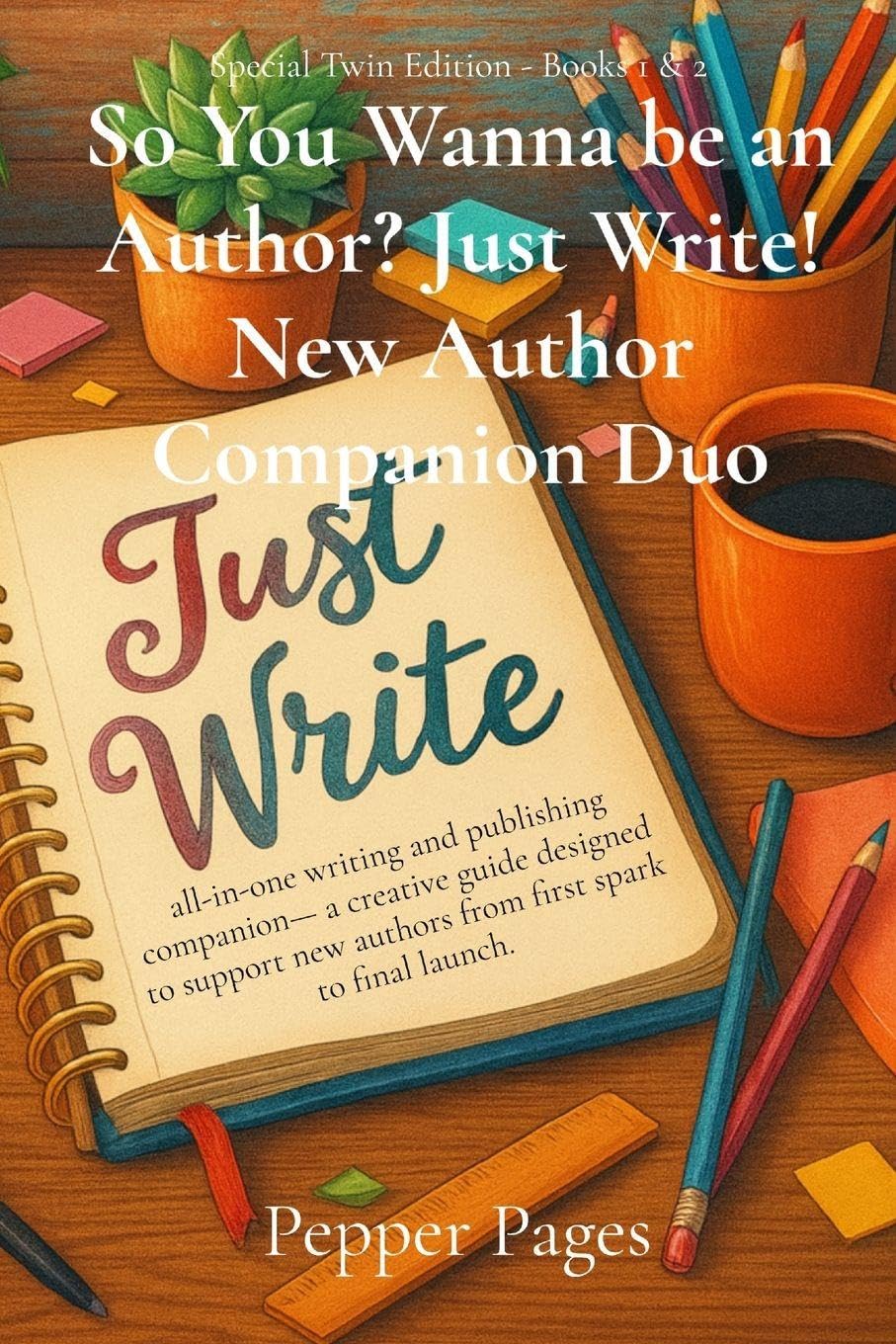 So You Wanna be an Author? Just Write! New Author Companion Duo: all-in-one writing and publishing companion-a creative guide designed to support new authors from first spark to final launch.: 3