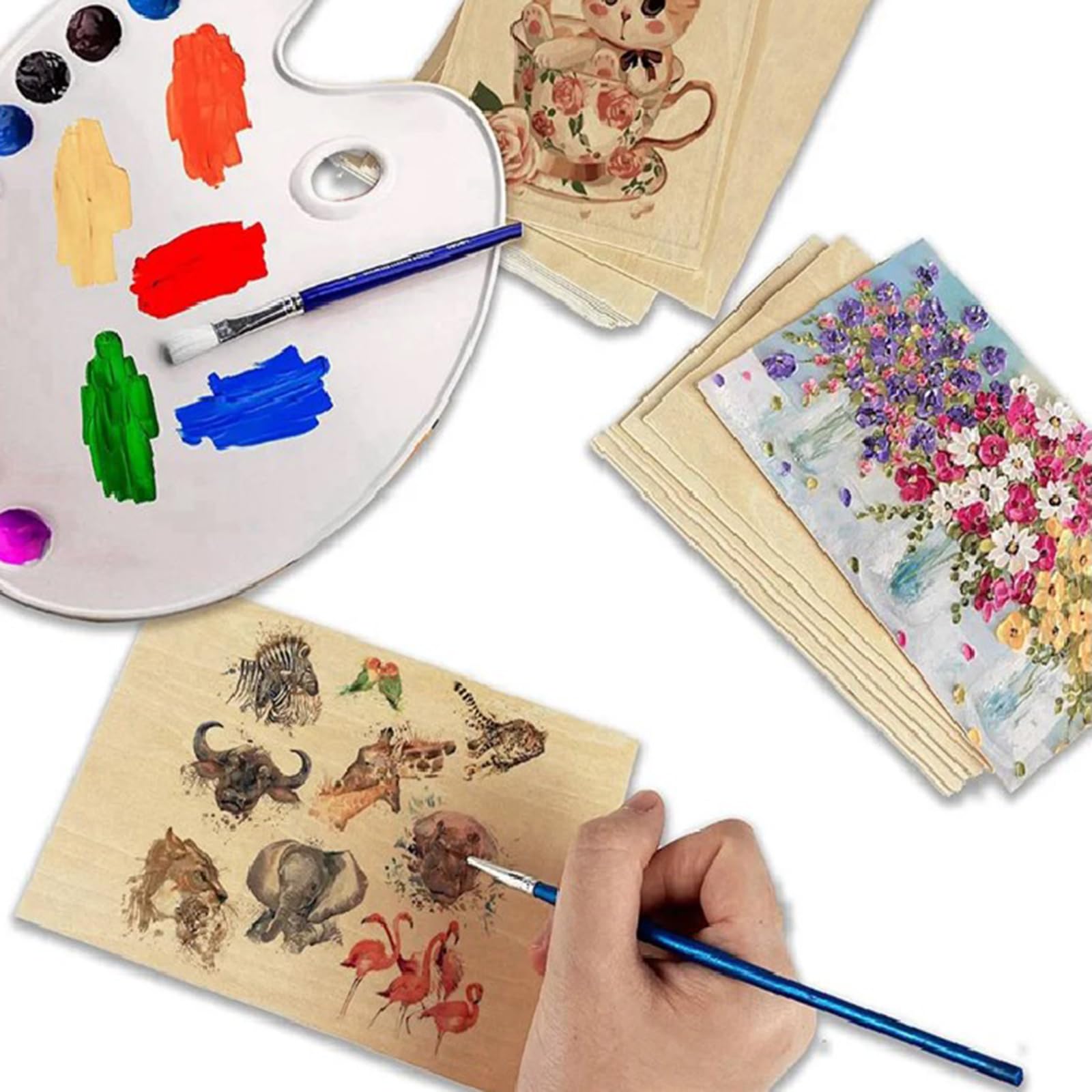 Pannelli Legno Balsa 6 Pezzi - 300x220 Mm Per Modellismo E Fai Da Te | Leggeri E Facili Da Tagliare - Foto 8