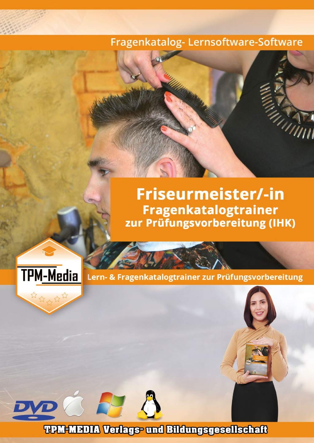 Friseurmeister - PRO (m/w/d) Fragenkatalogtrainer Windows mit über 4940 Lernfragen: Lernsoftware für die Prüfungsvorbereitung bei der Handwerkskammer