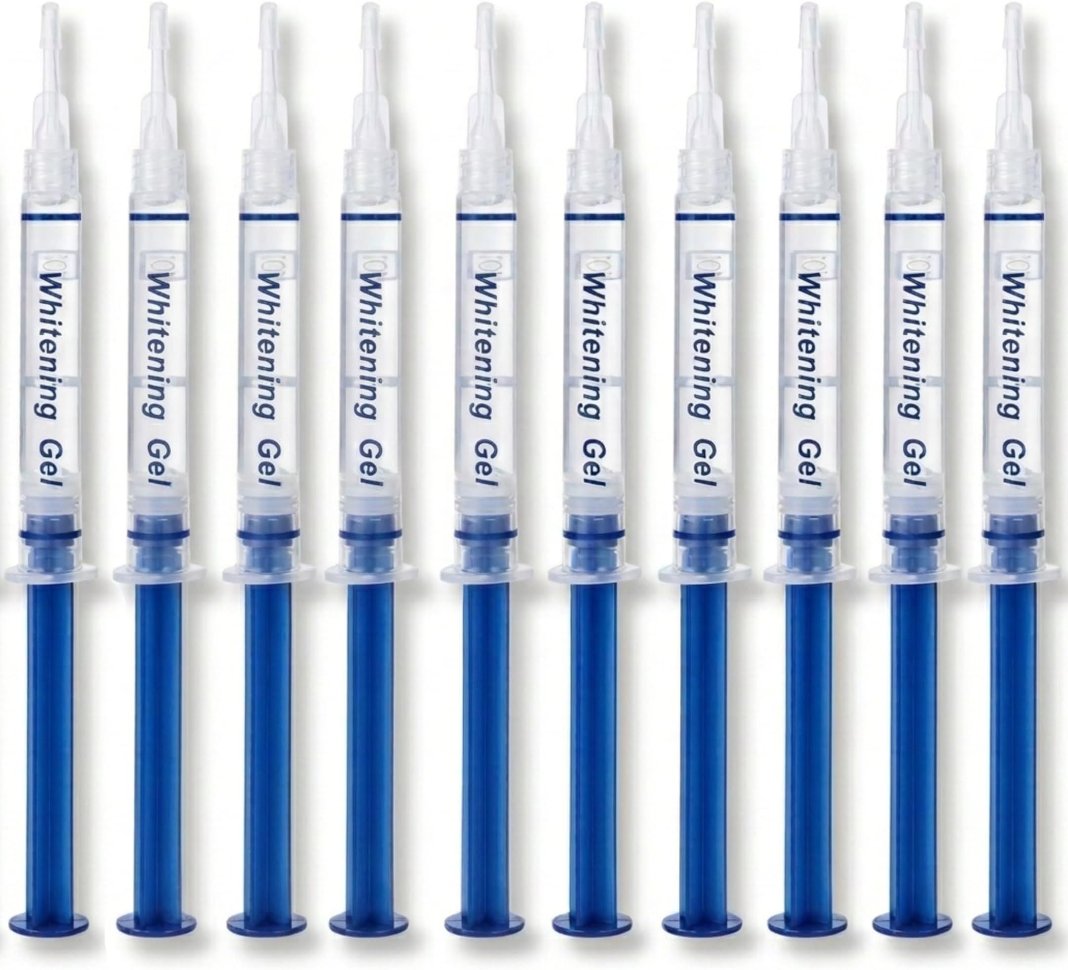 ProDental Teeth Whitening Gel Syringe Refill 10 Pack, 35% Carbamide Peroxide - 60 Treatments, Faster Results Than Tooth Whitening Strips - Pen - Powders and Toothpaste, Safe for Sensitive Teeth