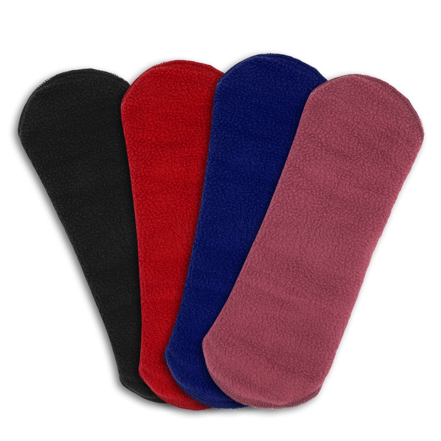 Sizi Reusable Cloth Period Pads for Heavy Flow Leakproof Overnight Protects,Large Sanitary Pads Set with Wings for Women,Washable Overnight Cloth Panty Liners Period Pads. (PACK OF 4) (B0B617QZWK) Amazon Price History, Amazon Price Tracker