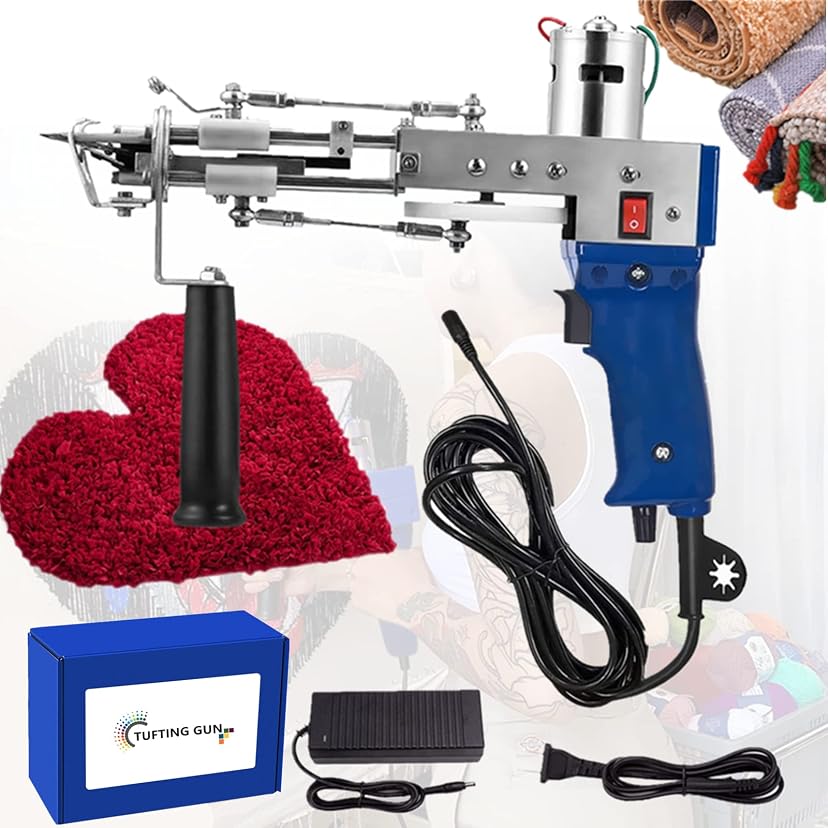 Turfing Gun Rug Tufting Gun Rug Tufting Gun Kit Carpet Weaving Machine Cut | Desertcart ...