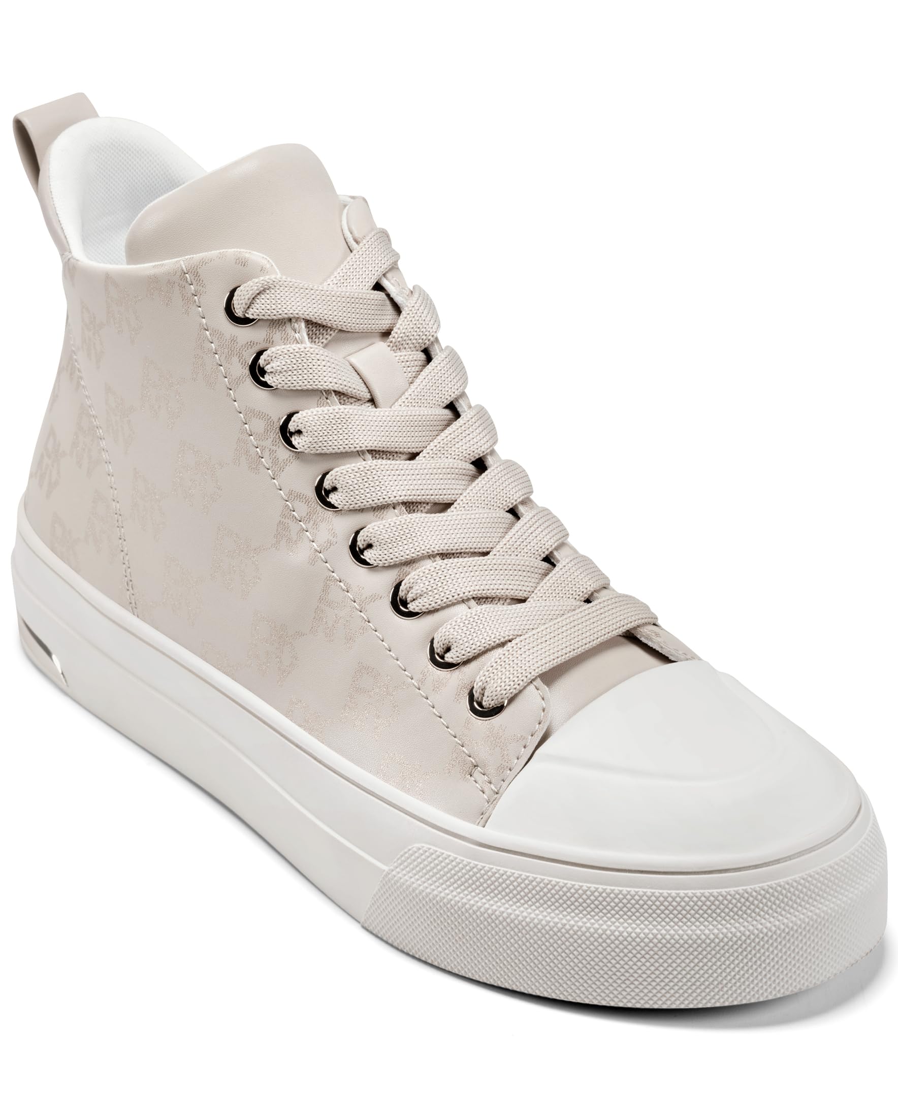 DKNY Damen Yaser Logo - Lace Up Mid SneakerSneaker