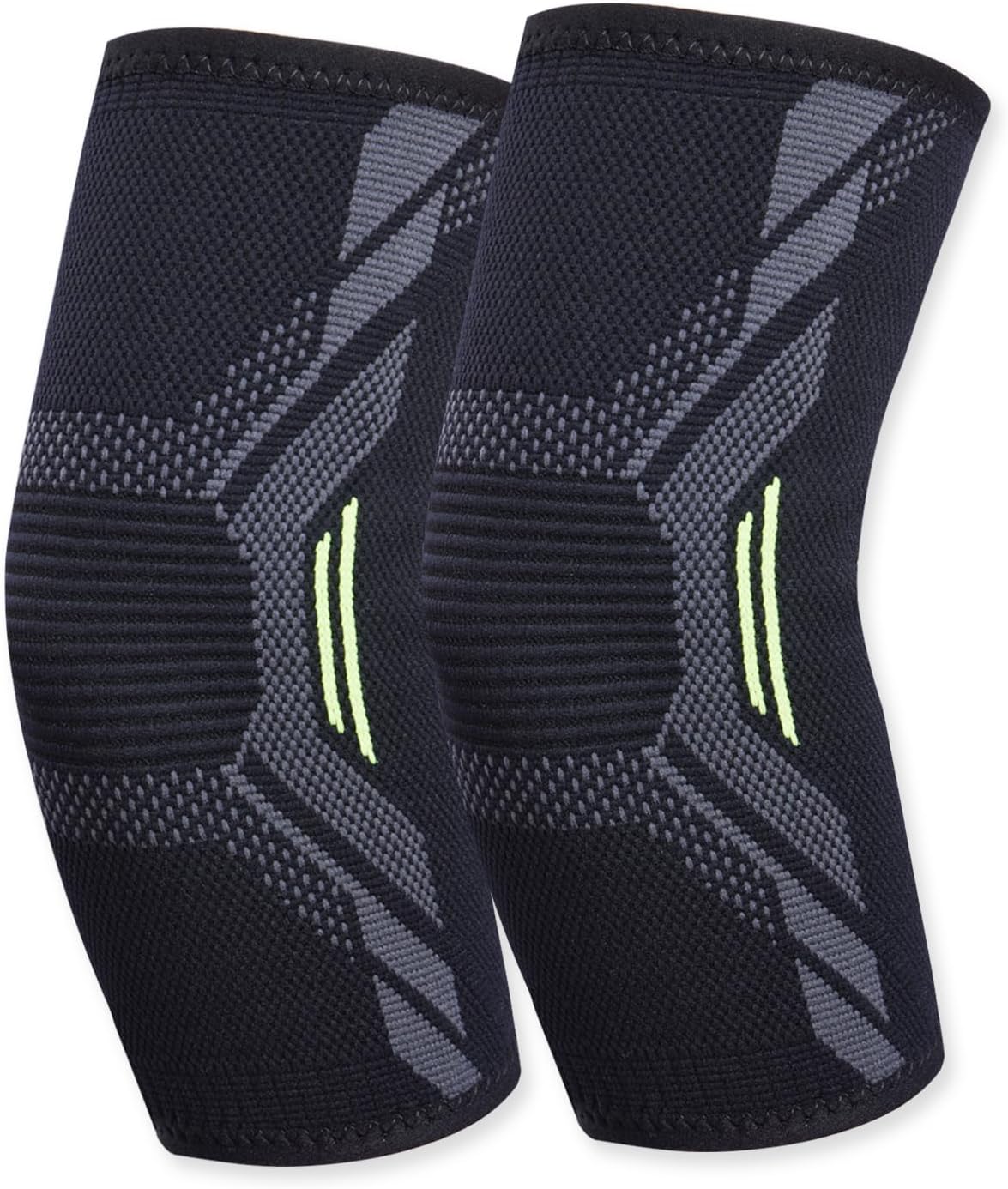 HUAGEED 2 Pack Elbow Brace Compression Sleeve for Tendonitis, Arm Support Forearm Pain Relief Sleeves for Men & Women, Medium
