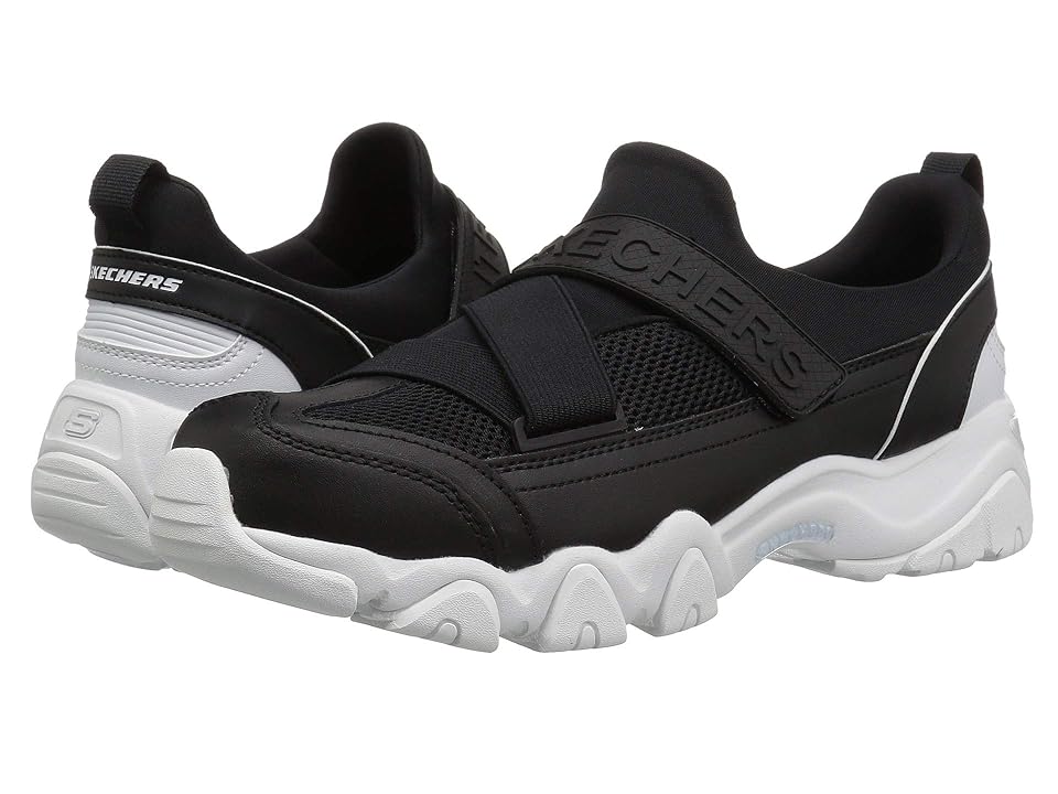 

SKECHERS D'Lite 2.0 - Best Bet (Black/White) Women's Shoes