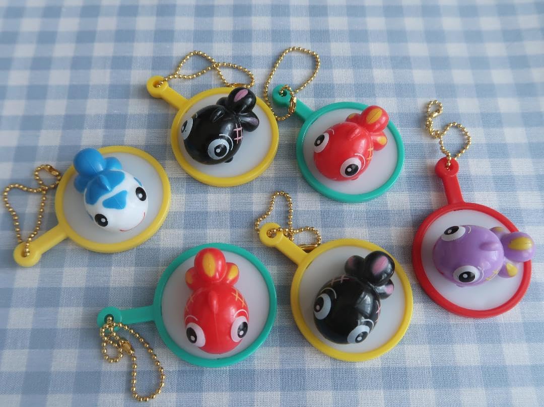 Amazon.co.jp: 金魚すくい キーホルダー 6個セット 夏祭り 縁日 : おもちゃ